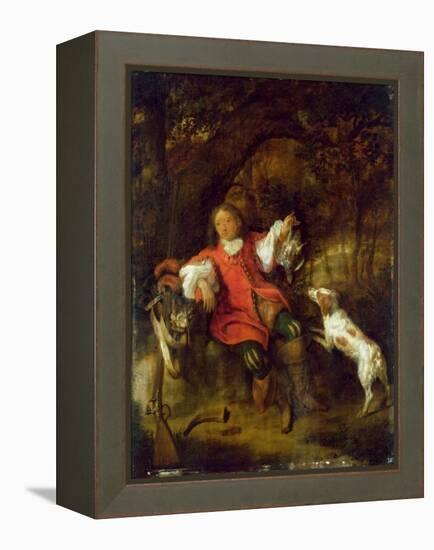 The Huntsman-Gabriel Metsu-Framed Premier Image Canvas