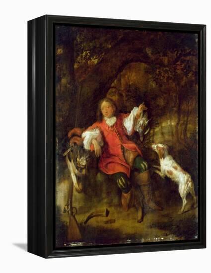 The Huntsman-Gabriel Metsu-Framed Premier Image Canvas