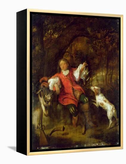 The Huntsman-Gabriel Metsu-Framed Premier Image Canvas