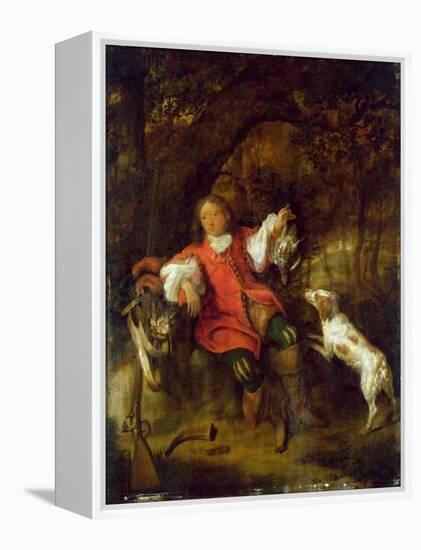 The Huntsman-Gabriel Metsu-Framed Premier Image Canvas