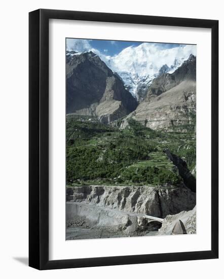 The Hunza Valley Near Karimabad, Pakistan-Occidor Ltd-Framed Photographic Print