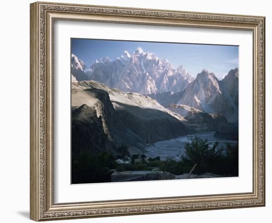 The Hunza Valley, Pakistan-Sybil Sassoon-Framed Photographic Print