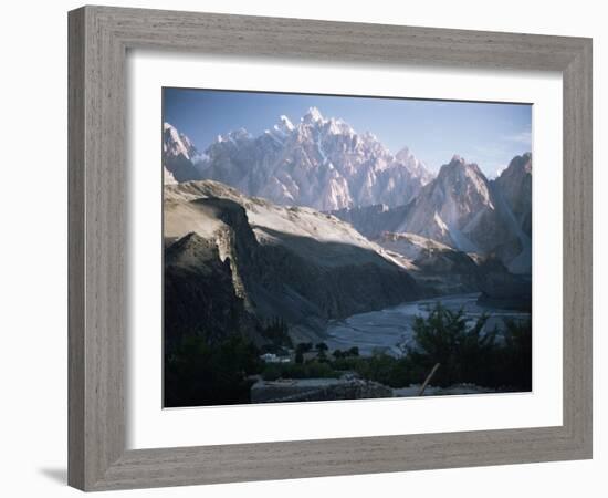 The Hunza Valley, Pakistan-Sybil Sassoon-Framed Photographic Print