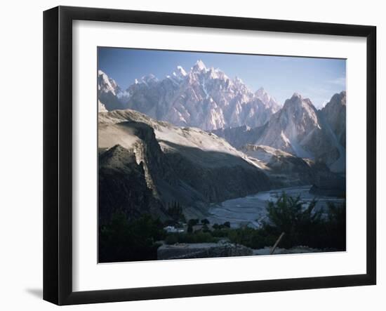 The Hunza Valley, Pakistan-Sybil Sassoon-Framed Photographic Print
