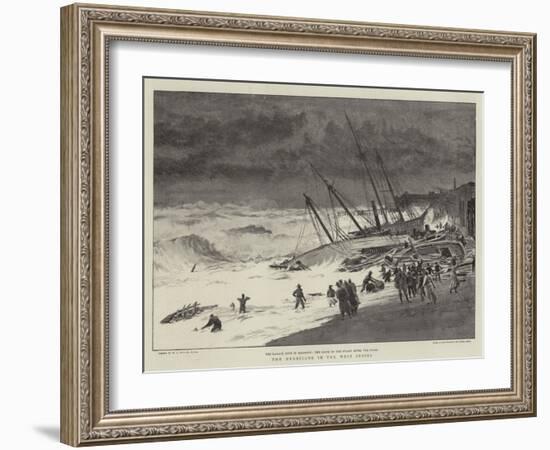 The Hurricane in the West Indies-William Lionel Wyllie-Framed Giclee Print