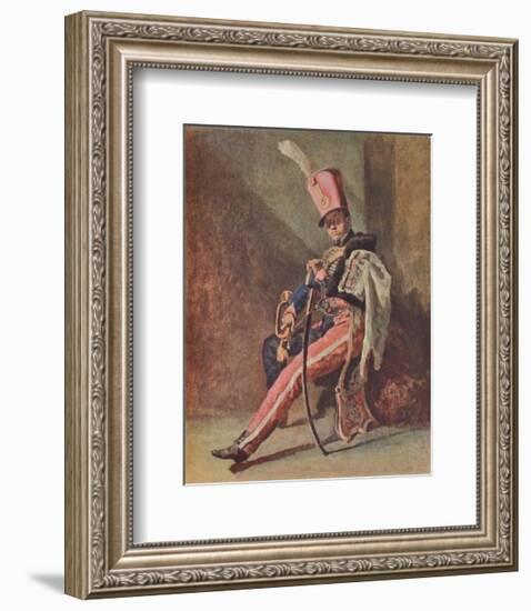 The Hussar-Trumpeter-Théodore Géricault-Framed Collectable Print