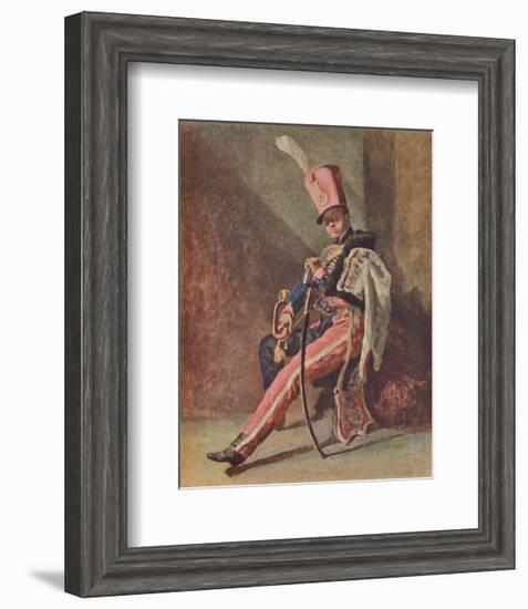 The Hussar-Trumpeter-Théodore Géricault-Framed Collectable Print