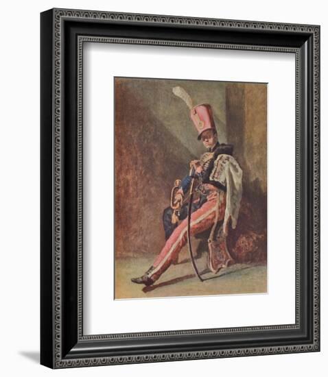 The Hussar-Trumpeter-Théodore Géricault-Framed Collectable Print