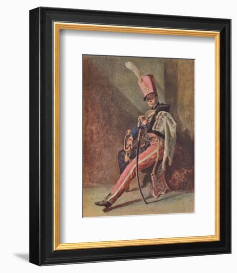 The Hussar-Trumpeter-Théodore Géricault-Framed Collectable Print