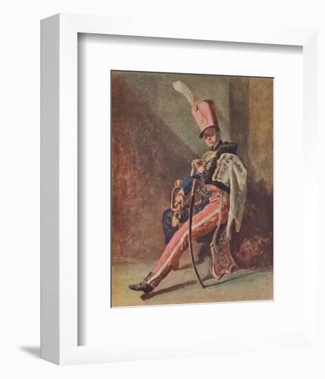 The Hussar-Trumpeter-Théodore Géricault-Framed Collectable Print