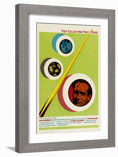 The Hustler, 1961-null-Framed Giclee Print