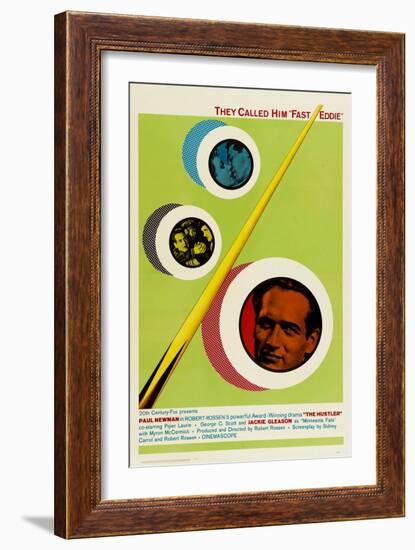 The Hustler, 1961-null-Framed Giclee Print