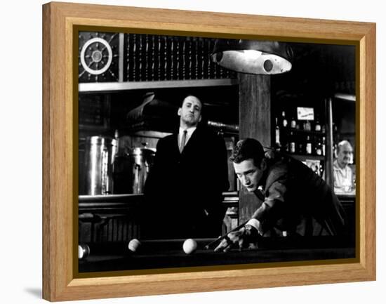 The Hustler, George C. Scott, Paul Newman, 1961-null-Framed Stretched Canvas