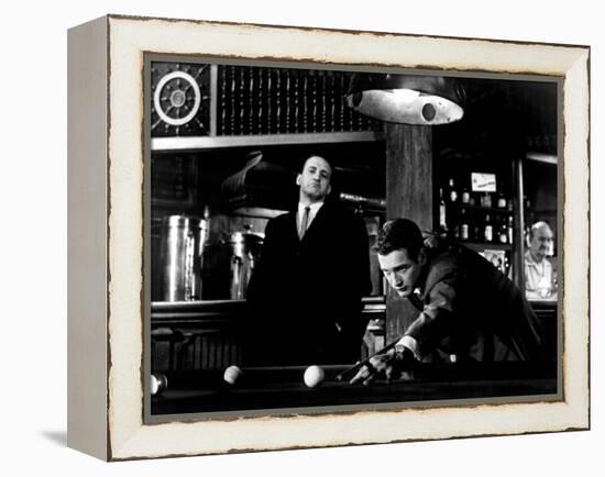 The Hustler, George C. Scott, Paul Newman, 1961-null-Framed Stretched Canvas