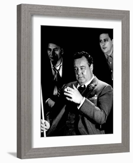 The Hustler, Jackie Gleason, 1961-null-Framed Photo