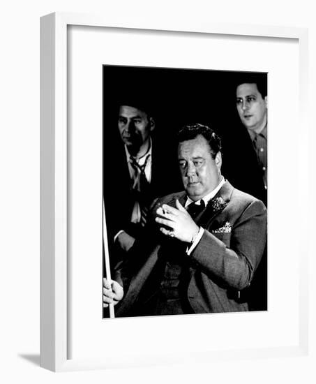 The Hustler, Jackie Gleason, 1961-null-Framed Photo