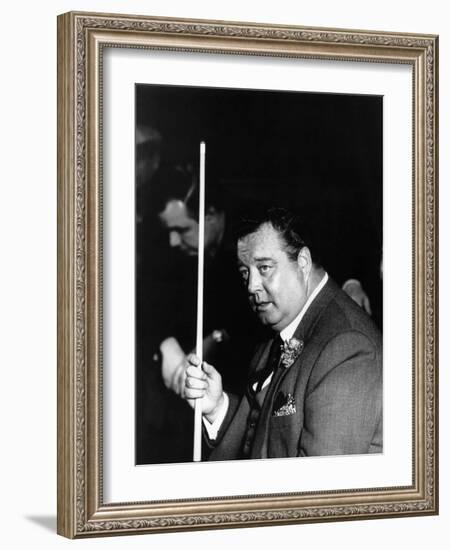 The Hustler, Jackie Gleason, 1961-null-Framed Photo