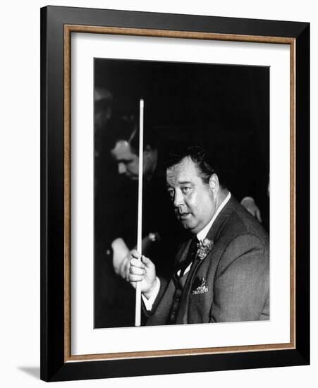 The Hustler, Jackie Gleason, 1961-null-Framed Photo