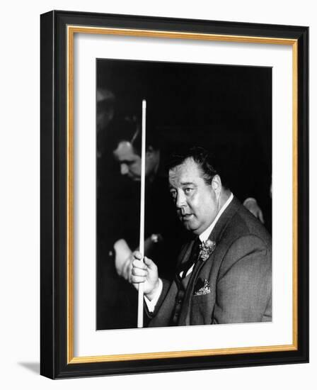 The Hustler, Jackie Gleason, 1961-null-Framed Photo