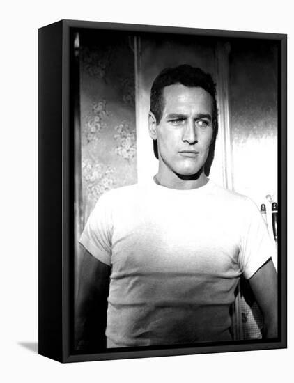 The Hustler, Paul Newman, 1961-null-Framed Stretched Canvas