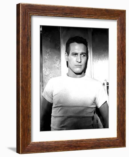 The Hustler, Paul Newman, 1961-null-Framed Photo