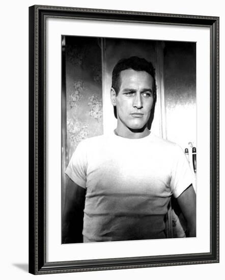 The Hustler, Paul Newman, 1961-null-Framed Photo