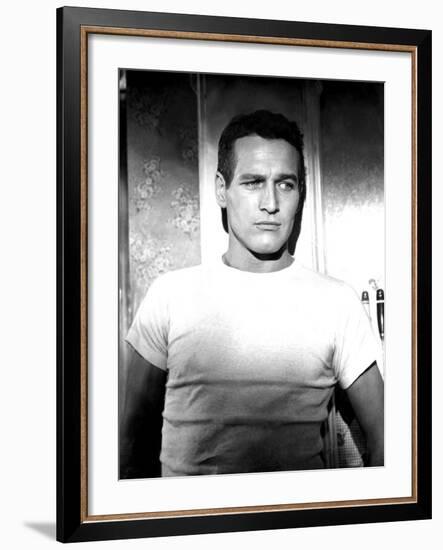 The Hustler, Paul Newman, 1961-null-Framed Photo