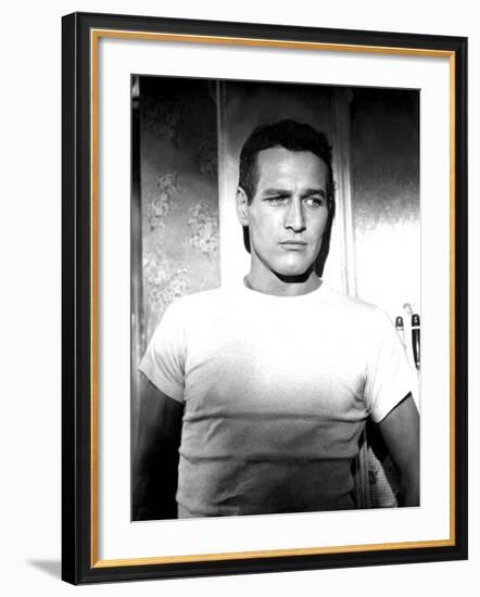 The Hustler, Paul Newman, 1961-null-Framed Photo