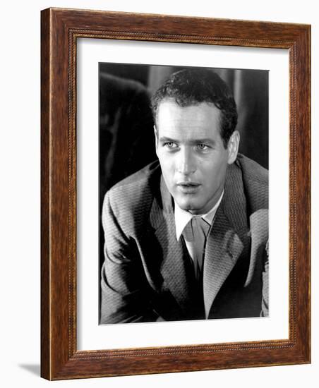 The Hustler, Paul Newman, 1961-null-Framed Premium Photographic Print