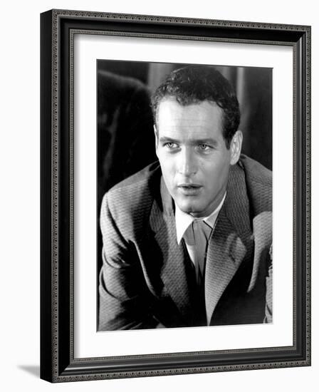 The Hustler, Paul Newman, 1961-null-Framed Premium Photographic Print