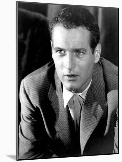 The Hustler, Paul Newman, 1961-null-Mounted Photo