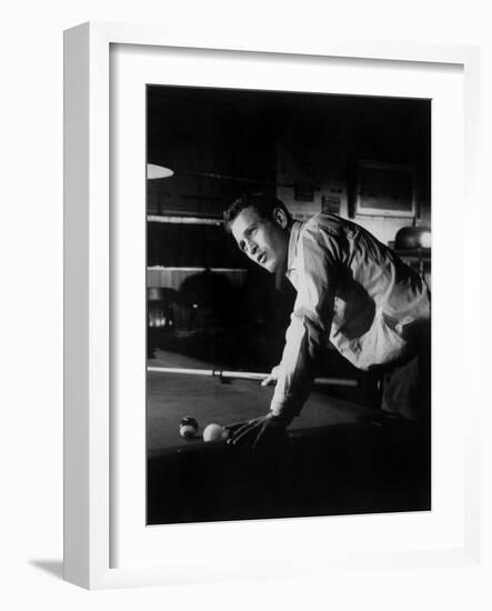 The Hustler, Paul Newman, 1961-null-Framed Premium Photographic Print