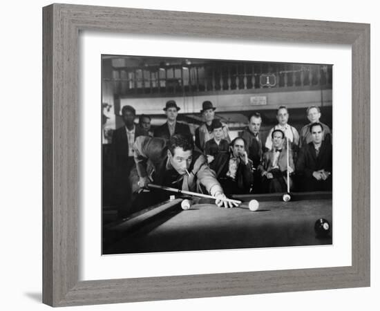 The Hustler, Paul Newman, Michael Constantine, 1961-null-Framed Photo