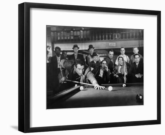 The Hustler, Paul Newman, Michael Constantine, 1961-null-Framed Photo