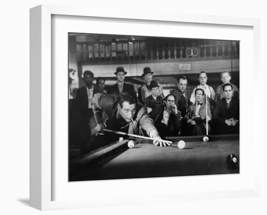 The Hustler, Paul Newman, Michael Constantine, 1961-null-Framed Photo