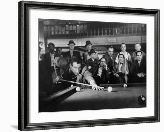 The Hustler, Paul Newman, Michael Constantine, 1961--Framed Photo