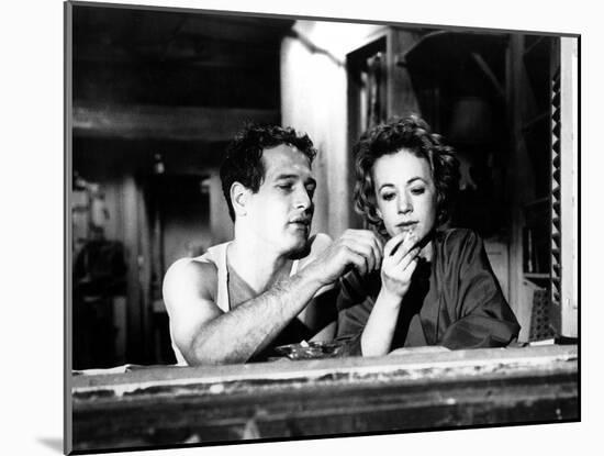 The Hustler, Paul Newman, Piper Laurie, 1961-null-Mounted Photo