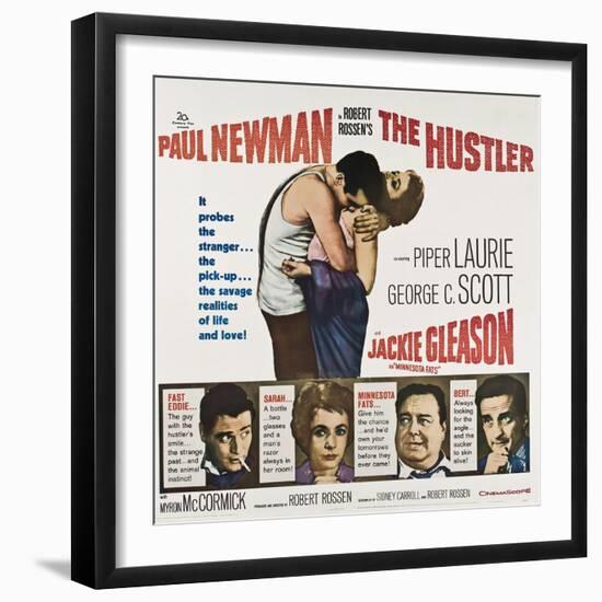 The Hustler-null-Framed Premium Giclee Print