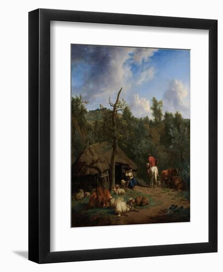The Hut, 1671-Adriaen van de Velde-Framed Giclee Print