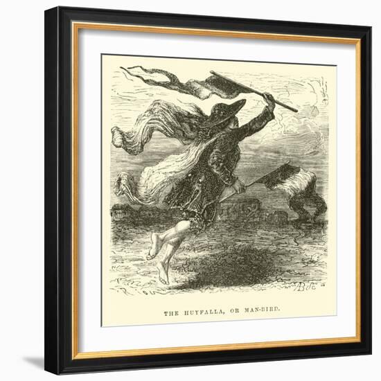 The Huyfalla, or Man-Bird-Édouard Riou-Framed Giclee Print