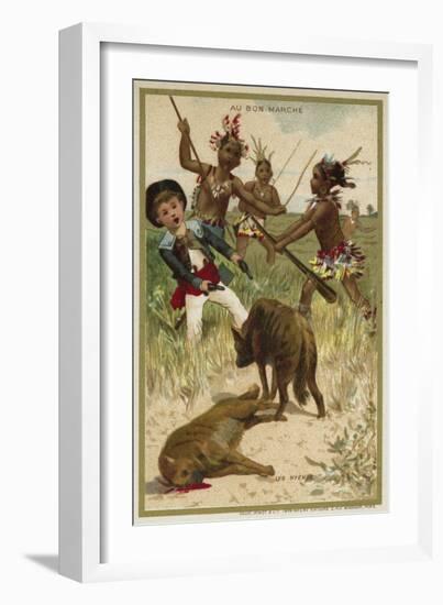 The Hyenas-null-Framed Giclee Print