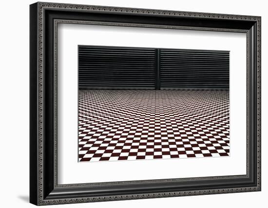 The Hypnotic Floor-Gilbert Claes-Framed Photographic Print