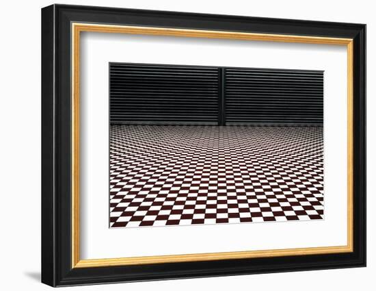 The Hypnotic Floor-Gilbert Claes-Framed Photographic Print