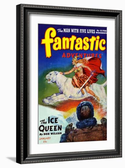 The Ice Queen-Robert Gibson Jones-Framed Premium Giclee Print