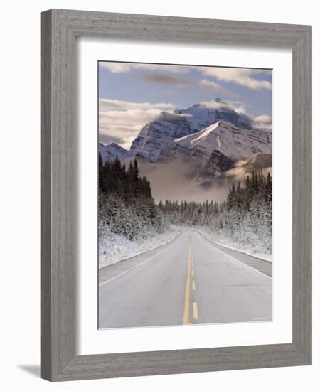 The Icefields Parkway, Banff-Jasper National Parks, Rocky Mountains, Canada-Gavin Hellier-Framed Photographic Print