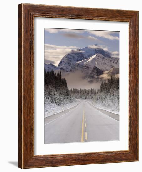 The Icefields Parkway, Banff-Jasper National Parks, Rocky Mountains, Canada-Gavin Hellier-Framed Photographic Print