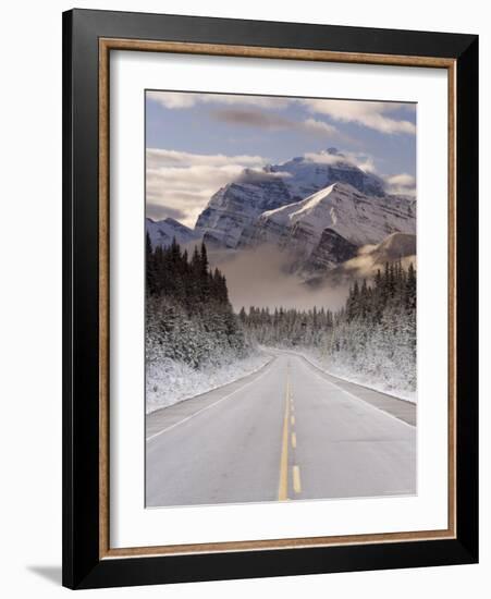 The Icefields Parkway, Banff-Jasper National Parks, Rocky Mountains, Canada-Gavin Hellier-Framed Photographic Print