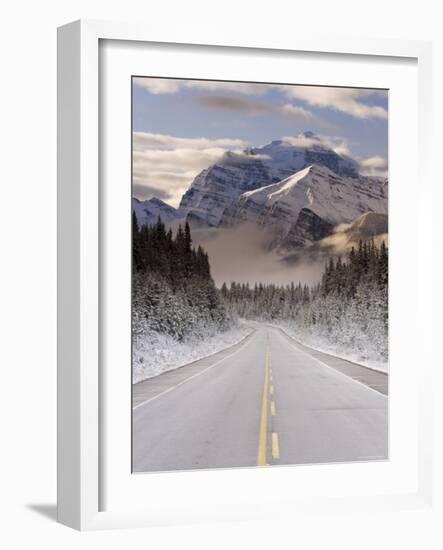 The Icefields Parkway, Banff-Jasper National Parks, Rocky Mountains, Canada-Gavin Hellier-Framed Photographic Print