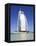 The Iconic Burj Al Arab Hotel, Jumeirah, Dubai, United Arab Emirates, Middle East-Amanda Hall-Framed Premier Image Canvas