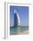 The Iconic Burj Al Arab Hotel, Jumeirah, Dubai, United Arab Emirates, Middle East-Amanda Hall-Framed Photographic Print